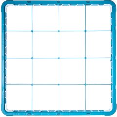 RE1614 OptiClean™ 16-Compartment Divided Glass Rack Extender 1.78" - Carlisle Blue