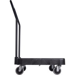 C2236H03 E-Z Glide™ Warewashing Rack Dolly with Handle 22.5" x 22.5" x 39.5" - Black