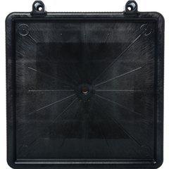 C2236H03 E-Z Glide™ Warewashing Rack Dolly with Handle 22.5" x 22.5" x 39.5" - Black