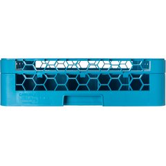 RC20-114 OptiClean™ 20-Compartment Divided Tilted Glass Rack with 1 Open Extender 20 Compartment - Carlisle Blue