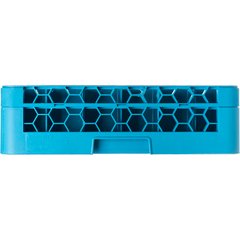 RG36-114 OptiClean™ 36-Compartment Divided Glass Rack with 1 Extender 5.56" - Carlisle Blue