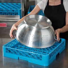 RB14 OptiClean™ Open Bowl Rack 3.25 - Carlisle Blue