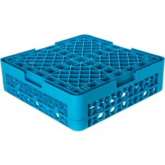 RW3014 OptiClean™ NeWave™ Glass Rack with Integrated Extender 30 Compartment - Carlisle Blue