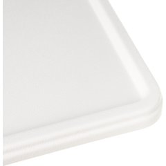 RHC02 OptiClean™ Rack Cover 20.63" x 20.63" x 1" - White