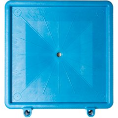 C223614 E-Z Glide™ Warewashing Rack Dolly Without Handle 22.5" x 22.5" x 8" - Blue