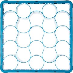REW20L14 OptiClean™ NeWave™ Long Glass Rack Extender 20 Compartment - Carlisle Blue