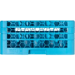 RW20-214 OptiClean™ NeWave™ Glass Rack with 3 Integrated Extenders 20 Compartment - Carlisle Blue