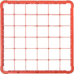 RE36C24 OptiClean™ 36-Compartment Divided Glass Rack Extender 1.78" - Orange