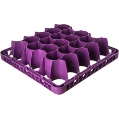 REW30LC89 OptiClean™ NeWave™ Color-Coded Long Glass Rack Extender 30 Compartment - Lavender