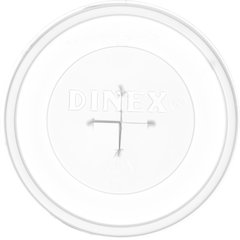 DX1191ST8714 Disposable Lid W/ SS fits  6 oz Louis & 8 oz Textured Tumblers  (1000/cs) - Translucent