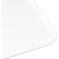 1230FMT301 Fiberglass Market Tray 30" x 12 7/16" x 1 1/16" - Pearl White