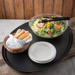 3100GR2004 Griptite 2 Oval Tray 31" x 24" - Black