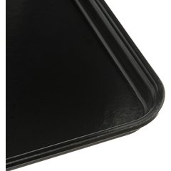 2618FMTQ309 Fiberglass Market Tray 17.9" x 25.6" x 1 1/4" (6ea) - Ebony
