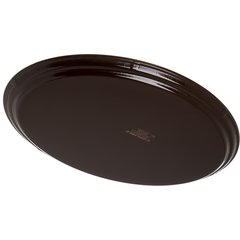 2500GR2076 Griptite 2 Oval Tray 24" x 19" - Brown