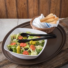 2500GR2076 Griptite 2 Oval Tray 24" x 19" - Brown