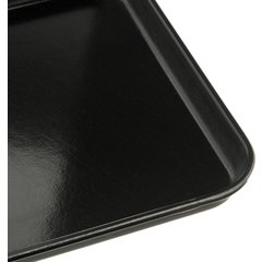 1218FMT309 Fiberglass Market Tray 17 3/4" x 11 7/16" x 3/4" - Ebony