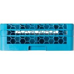 RG16-214 OptiClean™ 16-Compartment Divided Glass Rack with 2 Extenders 7.12" - Carlisle Blue