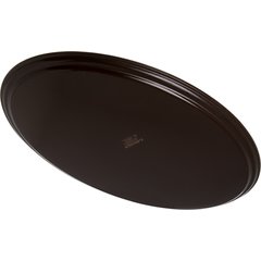 3100GR2076 Griptite 2 Oval Tray 31" x 24" - Brown