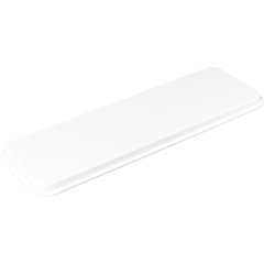 269FMT301 Fiberglass Market Tray 8 3/4" x 25 1/2" x 1 1/8" - Pearl White
