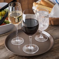 1100GR2076 Griptite 2 Round Tray 11" - Brown