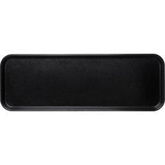 269FMT309 Fiberglass Market Tray 8 3/4" x 25 1/2" x 1 1/8" - Ebony