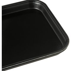 269FMT309 Fiberglass Market Tray 8 3/4" x 25 1/2" x 1 1/8" - Ebony