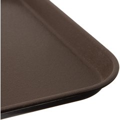 2216GR2Q076 Griptite 2 Rectangle Tray 22" x 16" - Brown