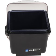 BD2001 Mini Dome Condiment Center 2 qt - Black  - Black