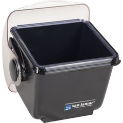 BD2001 Mini Dome Condiment Center 2 qt - Black  - Black