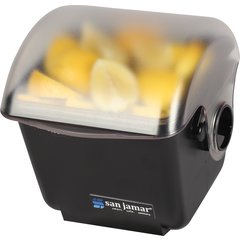 BD2001 Mini Dome Condiment Center 2 qt - Black  - Black