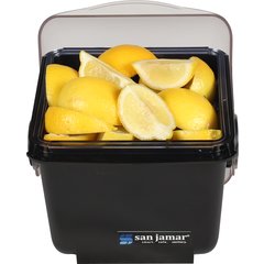 BD2001 Mini Dome Condiment Center 2 qt - Black  - Black