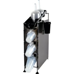 C8504WFD Cup & Lid Dispenser 4 Tier - Black