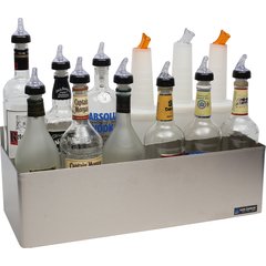 B5522D Stainless Steel Speed Rails - 10 Quart - Double  - Stainless Steel