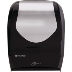 T1470BKSS Summit Smart System with IQ Sensor™ Electronic Touchless Towel Dispenser, Black/Stainless Steel - Stainless Steel