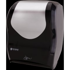 T1470BKSS Summit Smart System with IQ Sensor™ Electronic Touchless Towel Dispenser, Black/Stainless Steel - Stainless Steel
