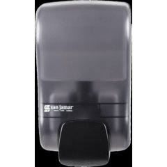 S900TBK Rely® Manual Soap & Sanitizer Dispenser, Liquid & Lotion, 900 mL, Black Pearl  - Black