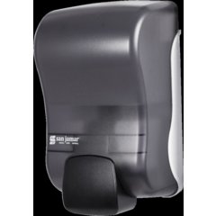 S900TBK Rely® Manual Soap & Sanitizer Dispenser, Liquid & Lotion, 900 mL, Black Pearl  - Black