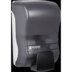 S900TBK Rely® Manual Soap & Sanitizer Dispenser, Liquid & Lotion, 900 mL, Black Pearl  - Black