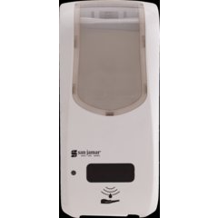 SH970WHCL Summit Rely® Hybrid Electronic Soap, Liquid & Lotion, 900 mL, White/Clear - White