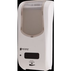 SH970WHCL Summit Rely® Hybrid Electronic Soap, Liquid & Lotion, 900 mL, White/Clear - White