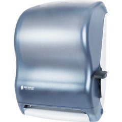 T1100TBL Classic Lever Roll Towel Dispenser, 1.5" core, Arctic Blue - Blue