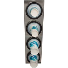 C2804 EZ-Fit® Stainless Steel Beverage Dispenser Cabinet - 4 Tier  - Chrome