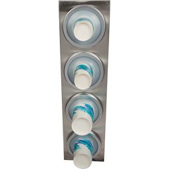 C2804 EZ-Fit® Stainless Steel Beverage Dispenser Cabinet - 4 Tier  - Chrome