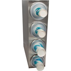 C2804 EZ-Fit® Stainless Steel Beverage Dispenser Cabinet - 4 Tier  - Chrome