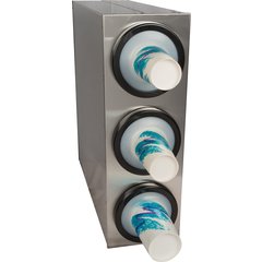 C2803 EZ-Fit® Stainless Steel Beverage Dispenser Cabinet - 3 Tier  - Chrome