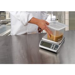 SCDG33WD 33LB DIGITAL WASHDOWN SCALE  - Stainless Steel