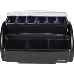 BDS4266 Dome® Stacker Condiment Centers  - Black