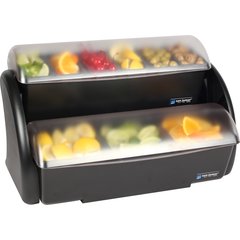 BDS4266 Dome® Stacker Condiment Centers  - Black