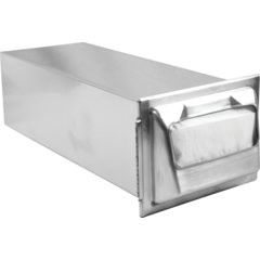 H2001SS Classic In-Counter Napkin Dispenser, Fullfold Classic Face, 750 Napkin, Stainless Steel  - Stainless Steel