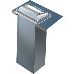 H2001SS Classic In-Counter Napkin Dispenser, Fullfold Classic Face, 750 Napkin, Stainless Steel  - Stainless Steel